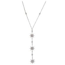 Женская Длинная цепочка lariat, Очаровательная подвеска в форме звезды Y, модное ювелирное ожерелье, лето 2019 2024 - купить недорого
