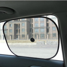 2x черные детские окна для автомобиля, защита от ультрафиолета, сетчатые солнечные оттенки 2024 - купить недорого