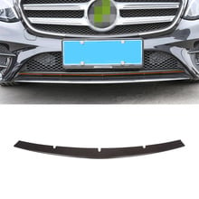 Grade frontal inferior de plástico abs para carros, 3 cores, para mercedes benz e class w213, 2014-2019 2024 - compre barato