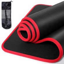 Thickness NBR Yoga Mat Non-Slip Fitness Mat Fitness Yoga Sport Mat Gymnastics Mats With Yoga Bag Balance Pad 183*61cm*10mm 2024 - buy cheap