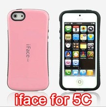 Ударопрочный жесткий чехол для iphone 5C, iface mall, 50 шт./лот 2024 - купить недорого