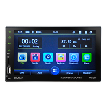 LaBo 2 Din Car Radio Audio 7'' 2Din Car Video Mp4 MP5 DVD Player Stereo FM RDS Bluetooth Remote Control with Camera 2024 - buy cheap