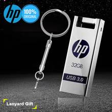 HP USB Flash Drive USB3.0 16GB 32GB 64GB 128GB Pendrive Free Metal Lanyard Memory Stick DIY Custom LOGO Disk On Key Thumb Drives 2024 - buy cheap