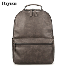 2020 Famous Brand Men's PU Backpack Laptop Satchel Travel School Rucksack Bag New Arrival Male Backpacks Men College Bags 2024 - buy cheap