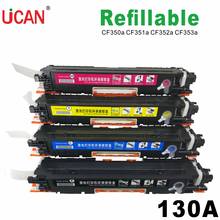 1 set UCAN CF350A CF351A CF352A CF353A 130A Toner Cartridge for Hp Color LaserJet Pro MFP M176n M176 M177fw M177 Printer 2024 - buy cheap