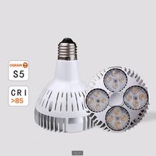 Foco de luz LED E27 Par30 G12, Bombilla LED para lámpara, 35W, 45W, luz de emergencia, haluro metálico, Blanco cálido/natural/frío, AC85-265V 2024 - compra barato