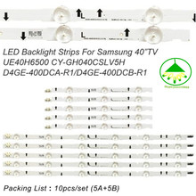 LED Light for SamSung 40 "TV UE40H6500 UE40H5500 UE40H6200 D4GE-400DCB-R2 UE40H5100 CY-GH040HGLV2H, CY-GH040HGLV3H UE40H6400 2024 - buy cheap