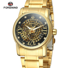 FORSINING Mens Watch Top Brand Luxury Military Sport Automatic Mechanical Wristwatch Skeleton Male Clock relogio masculino 0659 2024 - buy cheap