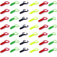 HENGJIA 20pcs/lot 3.5cm/20g Soft Rubber Silicone Insect Worms Isca Artificial Fishing Lure Wobblers Pesca Fishing Tackle 2024 - buy cheap