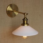 Luminária de parede estilo loft, com lâmpada industrial, de vidro vintage, para iluminação de casa - compare preços