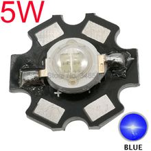 5W Blue High Power LED Bead Emitter DC6.5-7.5V 800mA 460-470NM with 20mm Star Platine Base 2024 - buy cheap