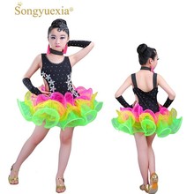 Songyuexia salsa latin dress for girls latin dance costume vestido sexy latin dance dresses for sale competition dance costumes 2024 - buy cheap