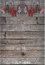 Christmas Photography Backdrops Brown Wooden Plank Baby Shower Photo Backgrounds for Studio Portrait Photo Shooting Photophone 2024 - buy cheap