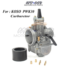 30mm Carb for keihi koso pwk30 carburetor Carburador with power jet fit on 2T/4T engine racing motorcycle 2024 - buy cheap
