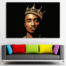 Wall Art Picture 2Pac Rap Hip hop Music Posters and Prints Canvas Art Framed Paintings For Room Decor 2024 - buy cheap