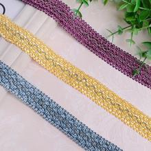 12yard/lot Diy Lace Trim Braided For Costume High Quality Centipede Braid Sewing Lace Ribbon For Decoration Cinta Decorada 2024 - buy cheap