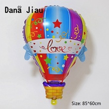 85*60cm LOVE Hot Air Balloon Birthday Party Aluminium Foil Baloons Wedding Spot Decations Christmas Gift Ball School Event Balon 2024 - buy cheap