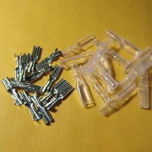 100sets 2.8mm Crimp Terminal Female Spade Connector with case Flachstecker 2024 - buy cheap