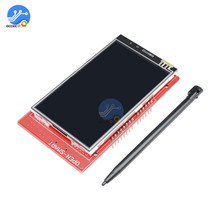 3. placa de controlador tft lcd 240x400 com caneta touch para arduino spi módulo de driver serial 2024 - compre barato