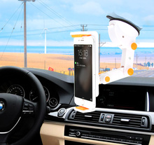 Всасывающий GPS мобильный телефон автомобильные держатели Регулируемая Складная крепления подставки для Cubot Echo/Радуга 2/Cheetah 2/Z100 Pro/X17S,UMi Z 2024 - купить недорого