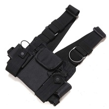 Chest Harness Chest Front Pack Pouch Holster Vest Rig Carry for Two Way Radio Baofeng UV5R TYT Wouxun Motorola Walkie Talkie 2024 - buy cheap