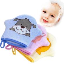 Cepillo de ducha de algodón supersuave para bebé y niño, esponja de modelado de animales, Bola de toalla de frotamiento, 3 colores 2024 - compra barato