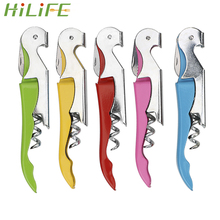 HILIFE Beer Bottle Can Opener and Foil Cutter Drink Opening Tool Gift Bar Tools Stainless Steel Wine Corkscrew Opener 3 in 1 2024 - buy cheap