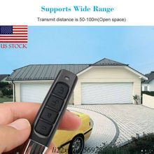 Wireless Universal Remote Control 4 Button Gate Garage Door Opener Remote Control 433MHZ Rolling Code 2024 - buy cheap