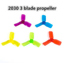 6 pair/12 pcs 2030 3 blades 2inch Propeller CW / CCW support 1104 motor 1.5mm for X2 80mm 90mm FPV Racing Quadcopter 2024 - buy cheap