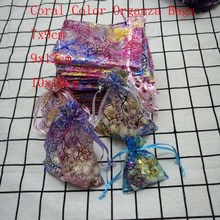 Wholesale 100pcs/Lot 7x9 9x12 10x15cm Organza Bags White Pink Purple Blue Jewelry Gift Packaging Drawstring Bags & Pouches 2019 2024 - buy cheap