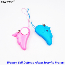 Security Self Defence Keychain Women Alarm Personal Protection Girl Security Alarm 90dB Loud Self Defense Emergency Button Alarm 2024 - buy cheap