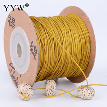 0.8mm Nonelastic Thread 24 Colors Jewelry Accessories Cord Diy Making For Bracelet Necklace None Elastic Colored Thread 100m/Pc 2024 - buy cheap