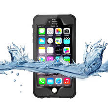 Водонепроницаемый чехол 20 шт./лот Redpepper для подводной съемки водонепроницаемый чехол для iPhone 6 Plus 5,5 дюйма 6S 4,7 дюйма жесткие чехлы из поликарбоната + ТПУ 2024 - купить недорого