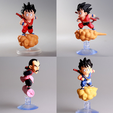 Кукла Dragon Ball из японского аниме «Suck Son Goku Krillin Car», экшн-кукла из аниме, фигурки, коллекционные подарки, маленькая игрушка Tao Pai 2024 - купить недорого