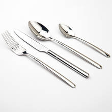 Cozy Zone Dinnerware Set Luxury Cutlery Steel Set Quality 24Pcs Tableware Knives Forks Dining Dinner Set Western Food Restaurant 2024 - купить недорого
