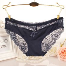 Hollow Out Low Rise Lace Panties Women Embroidery Panties Floral Elegant Soft Breathable Briefs Cozy Underwear Women 2024 - buy cheap