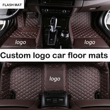 Custom LOGO car floor mats for ssangyong all models ssangyong actyon ssangyong korando rexton auto accessories 2024 - buy cheap