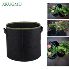 2/3/5/7/10 Gallon Gardening Grow Bag Non Woven Aeration Containers Tree Planting Round Nursery Flowerpot Plant Pouch Fabric Pots 2024 - buy cheap