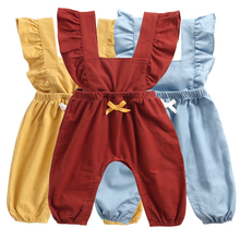 romper new born baby clothes jumpsuit baby infant clothing my first new year little girl ruffle rompers lace korean tale summer 2024 - buy cheap