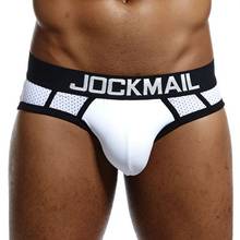 JOCKMAIL brand mens briefs sexy men underwear mens underpants male panties shorts U convex pouch men bikini Gay underwear 2024 - buy cheap