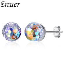 ERLUER Delicate Top quality Earrings For Women Girls Beads Crystal Zircon Fashion jewelry Earring   Gifts 2024 - buy cheap