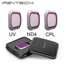 Фильтр PGYTECH для DJI Mavic 2 Pro, фильтр для Drone UV CPL ND4, аксессуары для Mavic 2 Pro, Профессиональный фильтр для объектива камеры UV CPL ND4, фильтры 2024 - купить недорого