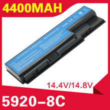 Apexway bateria de laptop 4400mah, para asus aspior 5910g 5920g 5220 5235 5310 5315g 5520g 5710 5715 5720z 5730z 5739g 2024 - compre barato