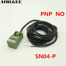Sensor de proximidad inductivo PNP, interruptor de enfoque, sin 3 cables, 4mm, CC 6-36V, SN04-P 2024 - compra barato