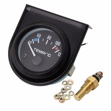 OOTDTY Black Car Auto Digital LED Water Temp Temperature Gauge Kit 40-120 Degree 2024 - buy cheap