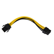 6-контактный к 8-контактный PCI Express кабель преобразователя питания для видеокарты GPU PCIE PCI-E кабель преобразователя питания Прямая поставка l1206 #2 2024 - купить недорого