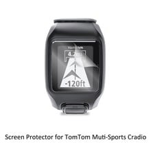 3* Clear LCD PET Film Anti-Scratch Screen Protector Cover for TomTom Tom Tom Muti-Sports Runner Carido 2024 - buy cheap