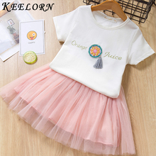 Keelorn Girls Dress Summer Kids Dresses for Girl Fashion Children Clothing Designer Baby Girl Clothes Girls Dresses in Kid 2024 - buy cheap
