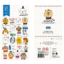 DIY Stickers MOMO Dog Kawaii Stickers for Diary Scrapbooking Notebook Greeting Card Decoration 2024 - buy cheap