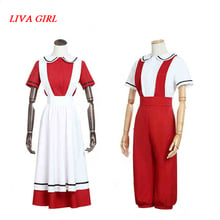 Liva girl  Hot Anime Cells at Work! Erythrocite Red Blood Cell Cosplay Costume Full Sets For Woman Man Halloween 2024 - buy cheap